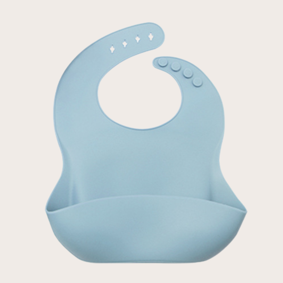 Lalaby Soft Bib  – Śliniak silikonowy z kieszonką