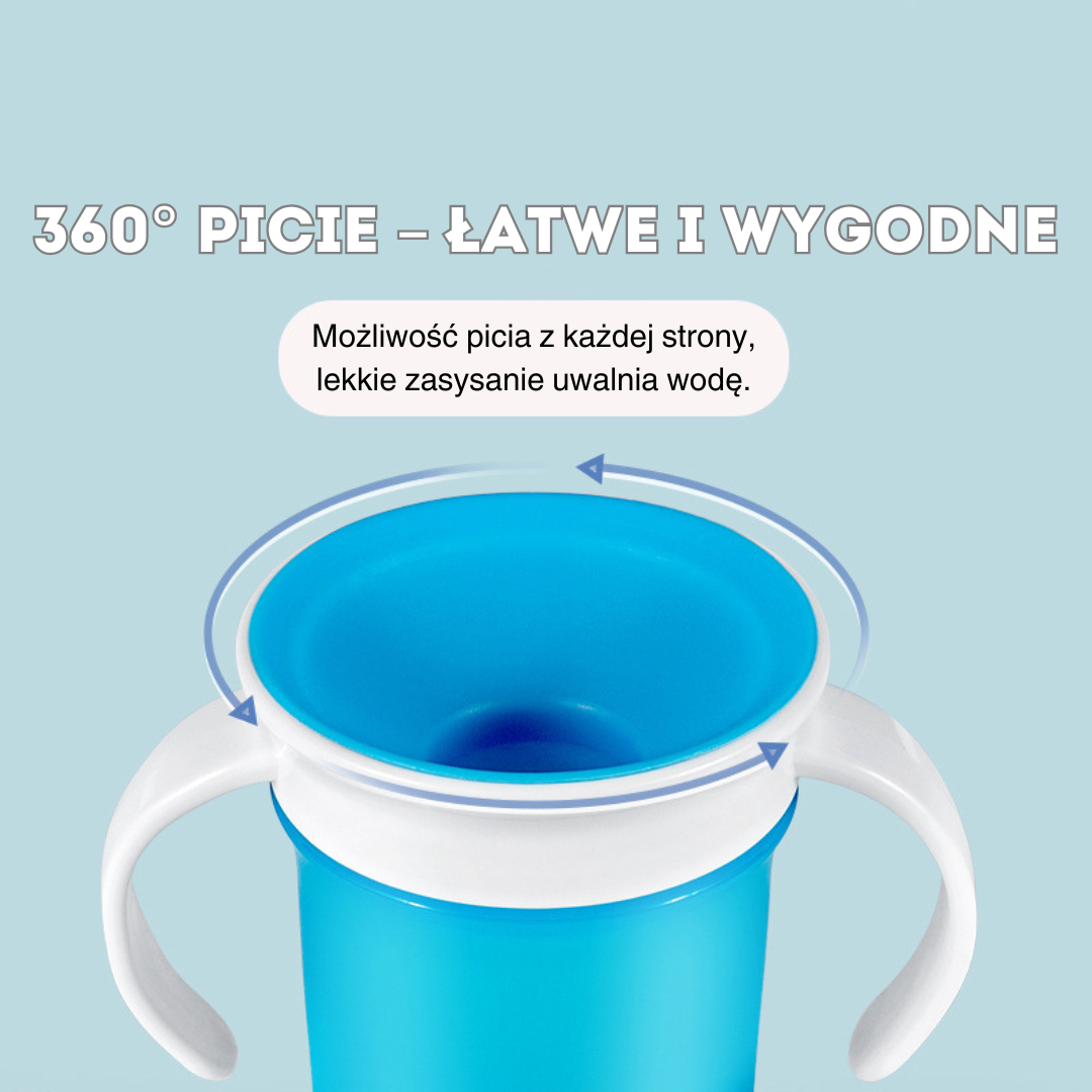 Lalaby 360 Pure Flow- Kubek treningowy dla malucha 360°