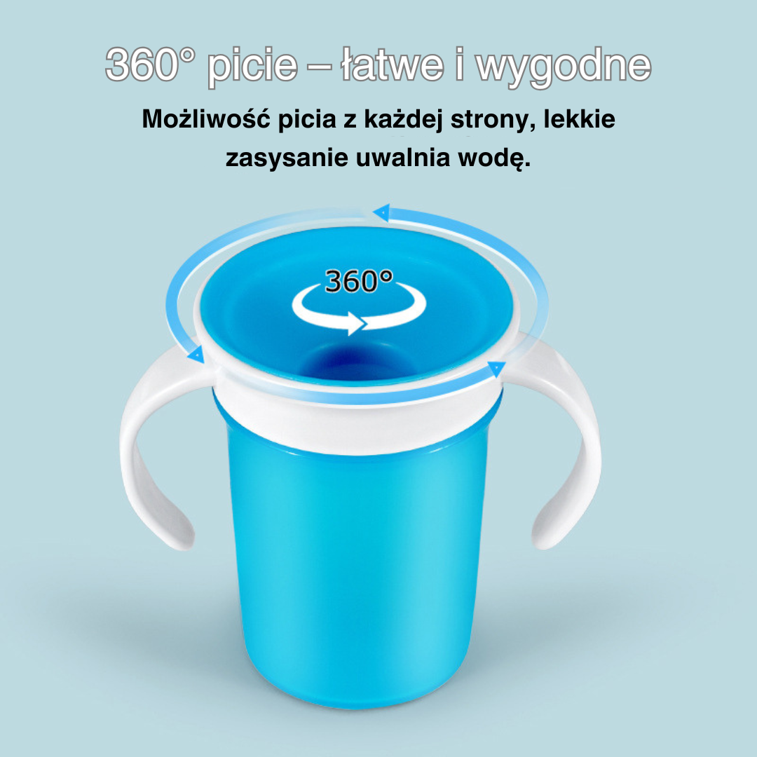 Lalaby 360 Pure Flow- Kubek treningowy dla malucha 360°