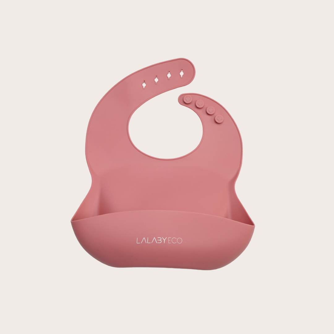 Lalaby Soft Bib  – Śliniak silikonowy z kieszonką
