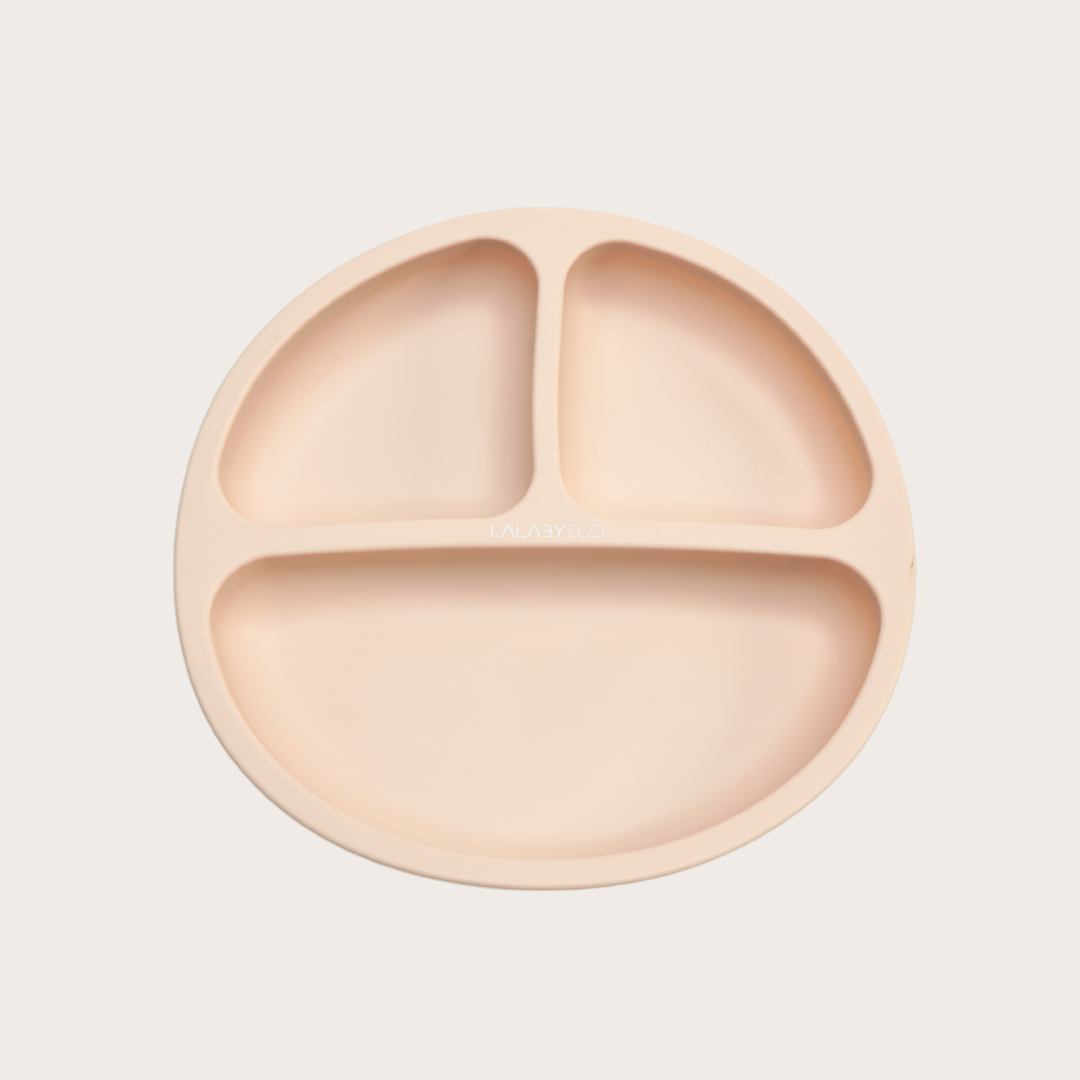Lalaby Portion Plate - Talerz z sekcjami i przyssawką