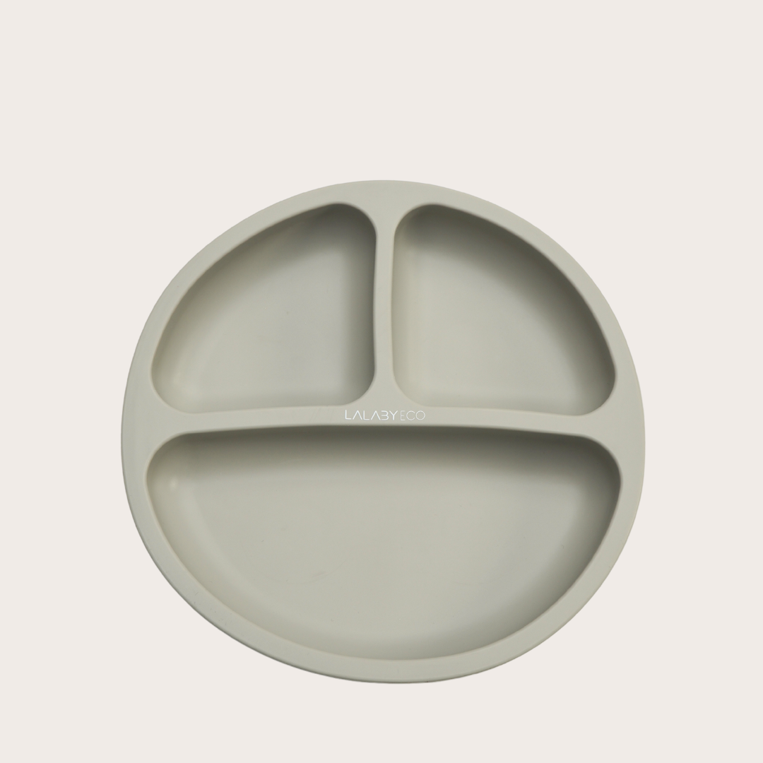 Lalaby Portion Plate - Talerz z sekcjami i przyssawką