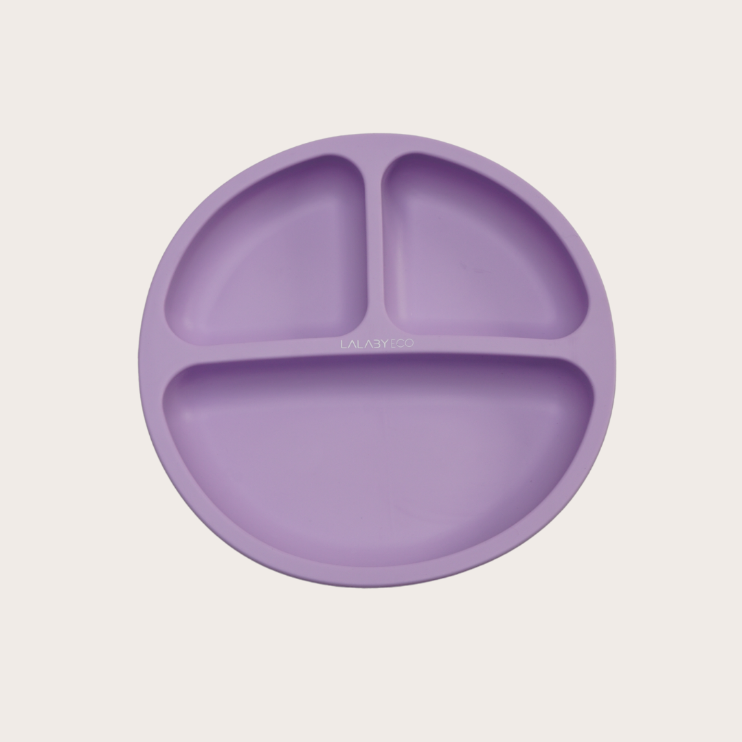 Lalaby Portion Plate - Talerz z sekcjami i przyssawką