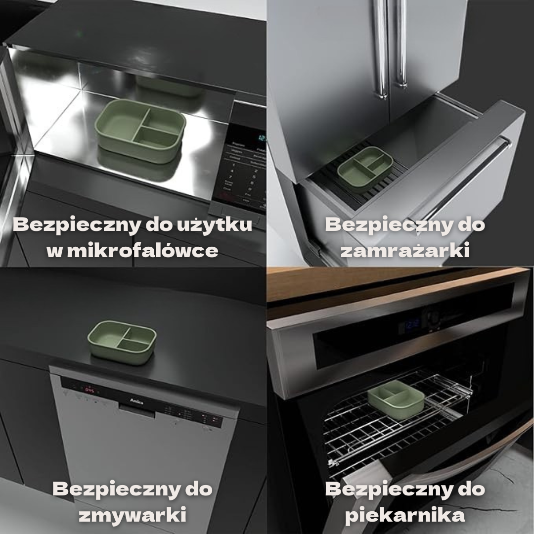 Lalaby Bento Box - Lunch box z przegrodami