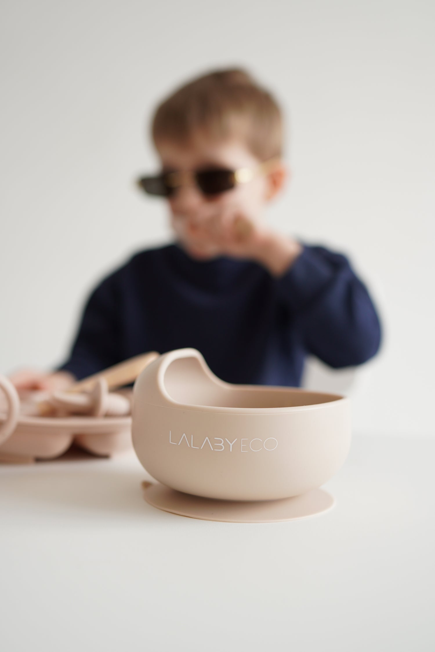 Lalaby Mini Bowl - Miska z przyssawką dla dzieci